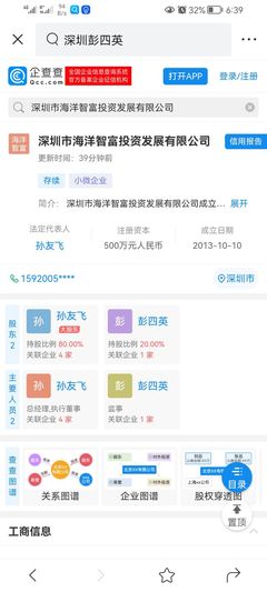 孫海洋有自己的注冊公司,是位成功人士